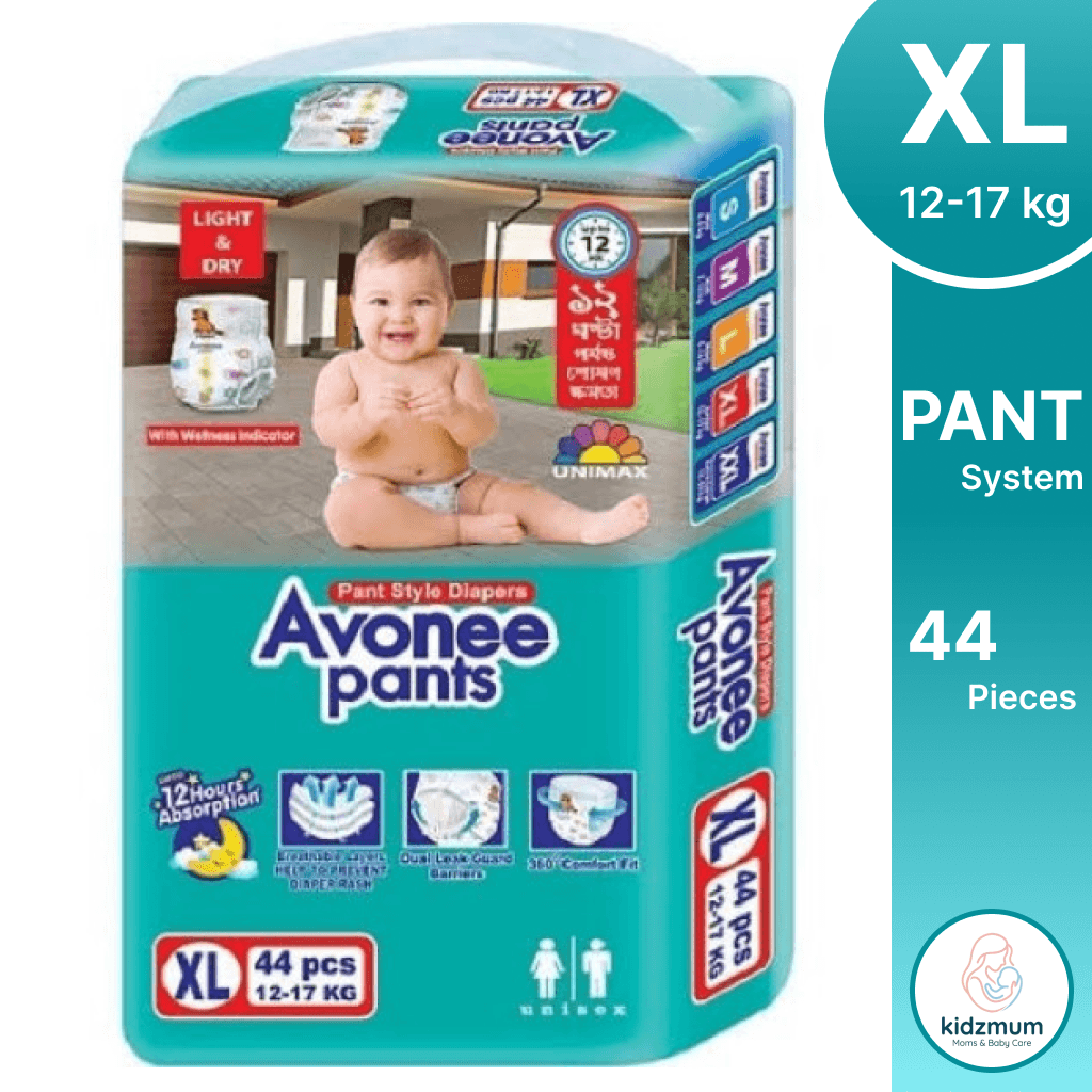 Avonee Baby Pant Diapers XXL (34 Pcs | 14-25 kg)