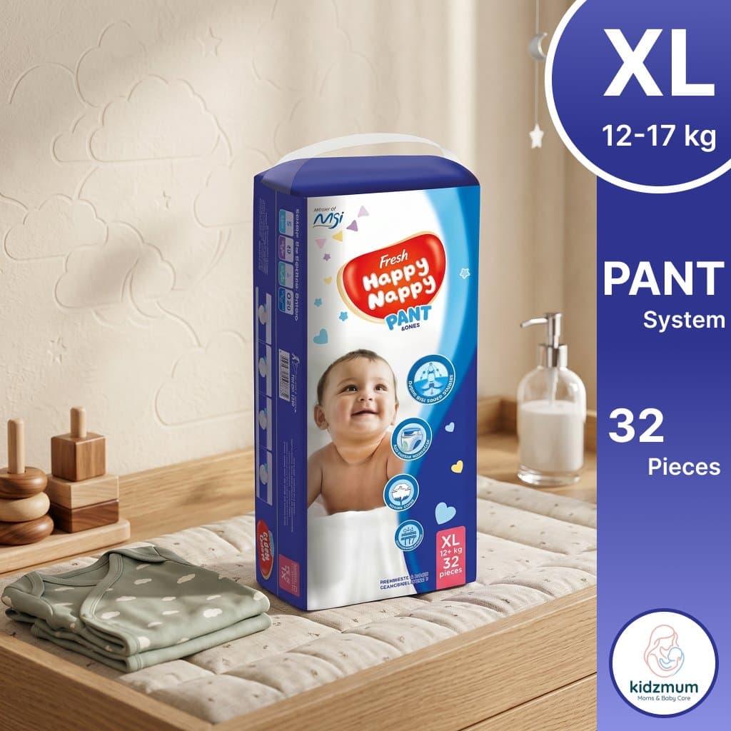 Fresh Happy Nappy Pant Diaper XL (32 Pcs | 12-17 kg) - image 1